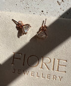 Sashi Moissanite Martini Set Stud Earrings image 3