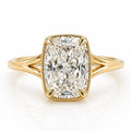 Signature Taylor 2.5ct Vintage-Inspired Elongated Cushion Solitaire Ring image 0