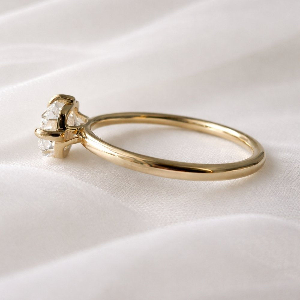 Signature Kristy 2ct East West Elongated Cushion Cut Ring image 3