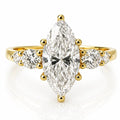 Signature Megan 3ct Marquise Cut Ring image 0