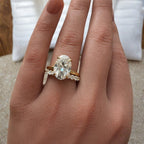 Signature Lacey 2.5mm 0.66ctw Lab Diamond Half Eternity Ring image 4