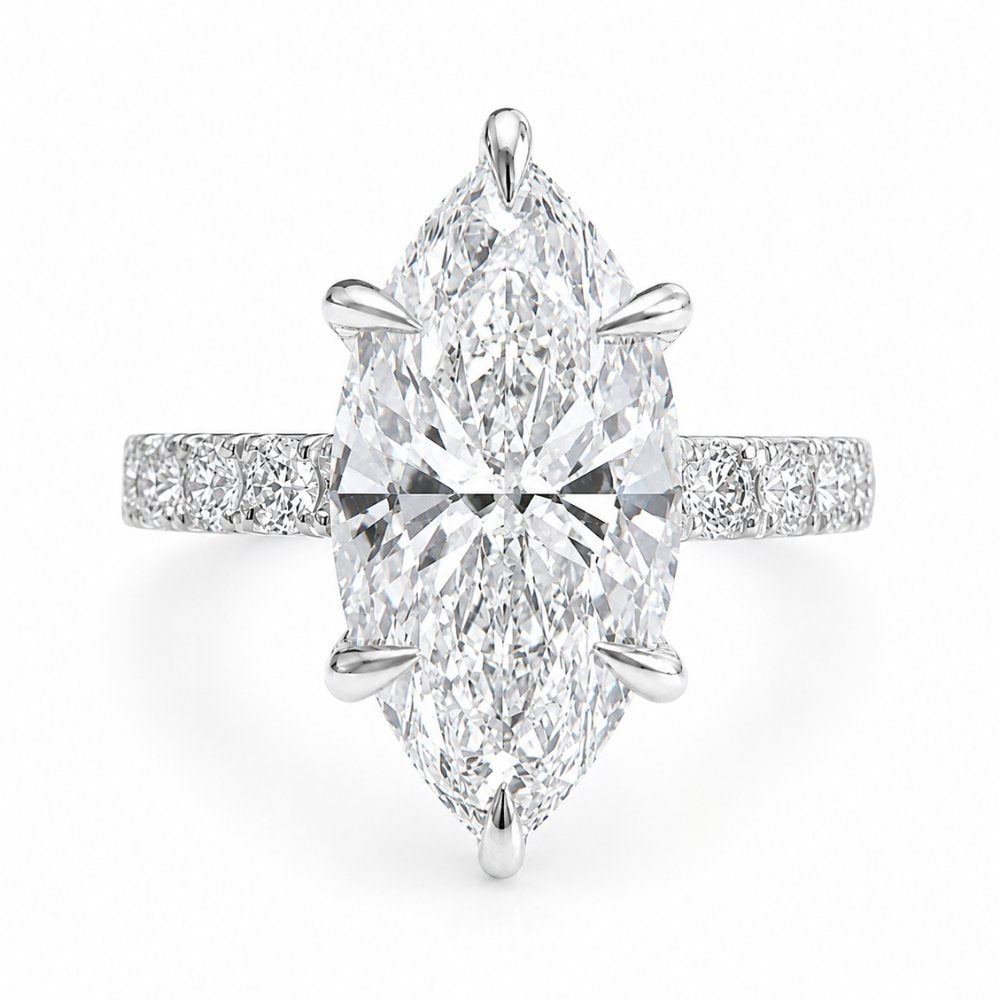 Selena 3.5ct Marquise Pave Ring