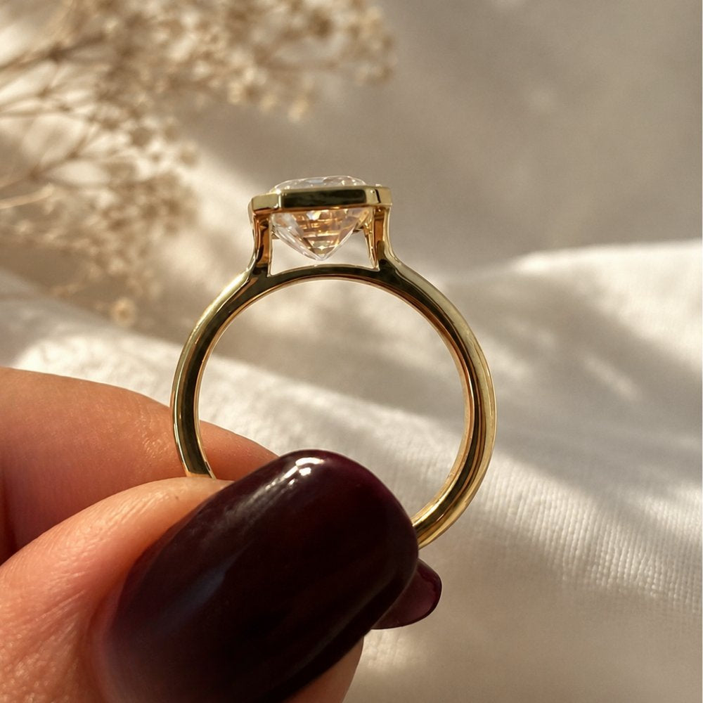 Bella 3ct Emerald Ring