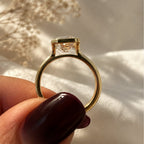 Bella 3ct Emerald Ring
