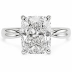 Stacey 3ct Elongated Cushion Trellis Ring