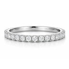 Signature V Prong 0.6ctw Pave Band image 5