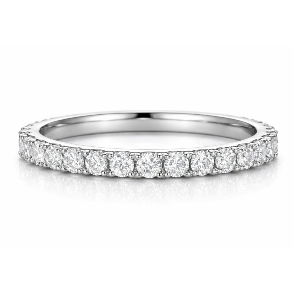 Signature V Prong 0.6ctw Pave Band image 5