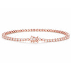 Briana 1.5CTW Lab Diamond Bezel Tennis Bracelet image 6