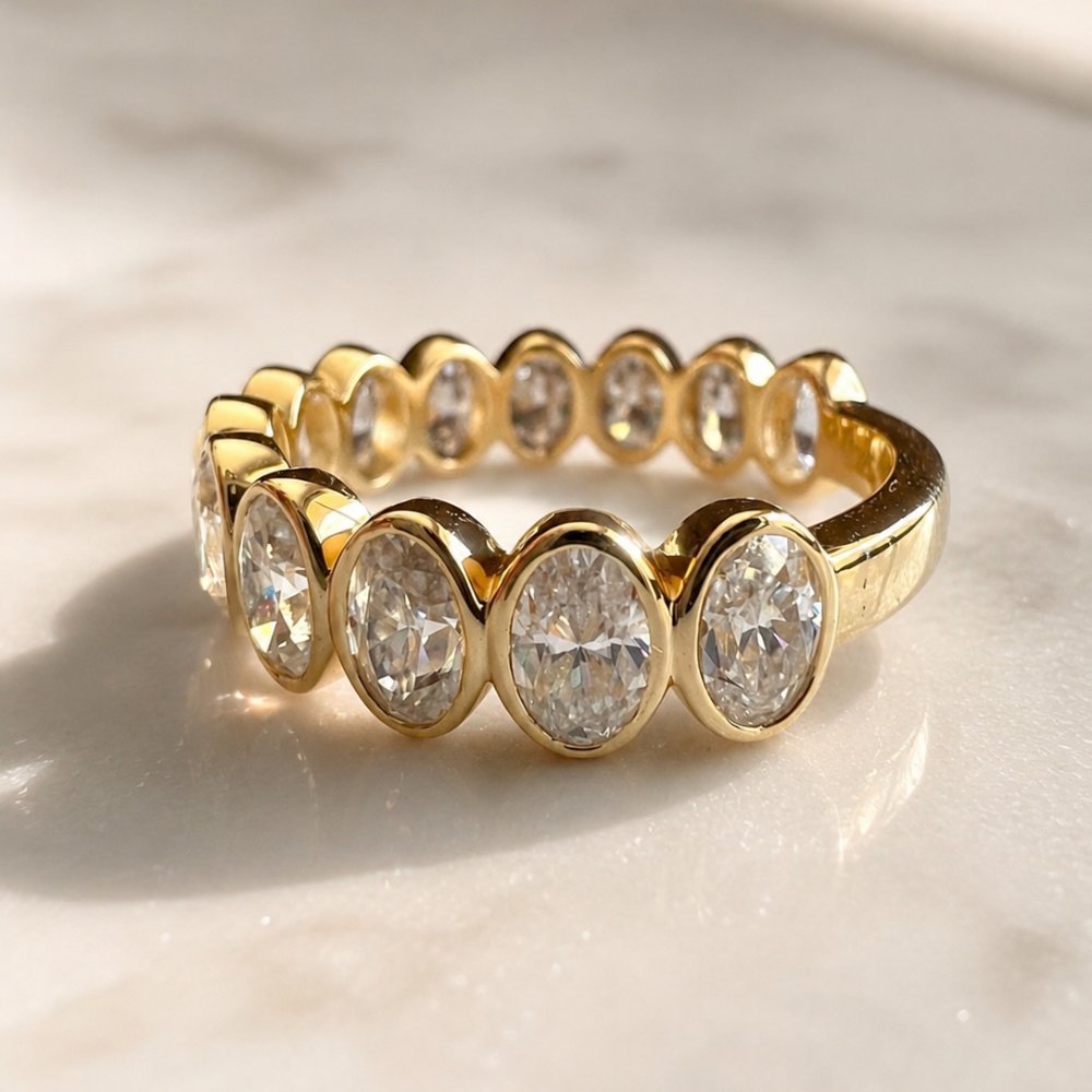 Amelie Oval Bezel Band