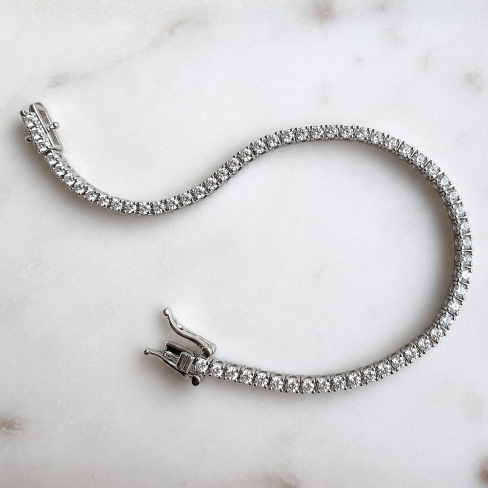 Amy 2.5mm Round Tennis Bracelet