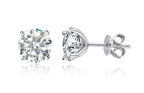 Sashi Moissanite Martini Set Stud Earrings image 9