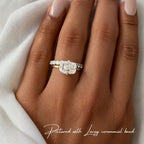 Signature Kristy 2ct East West Elongated Cushion Cut Ring image 5
