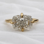 Signature Kristy 2ct East West Elongated Cushion Cut Ring image 2