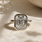 Bella 3ct Emerald Ring