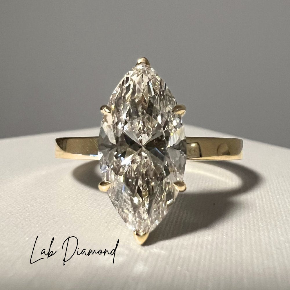 Missy 2.5ct Marquise Solitaire Ring