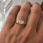 Koa 1ct Emerald Unisex Ring