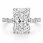 Rosalie 4-4.5ct Radiant Pave Ring