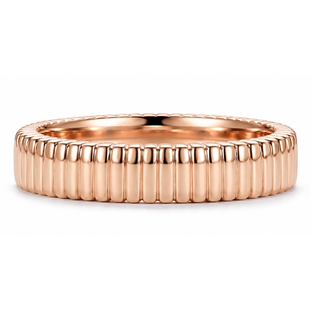 Romy 4mm Fluted Band