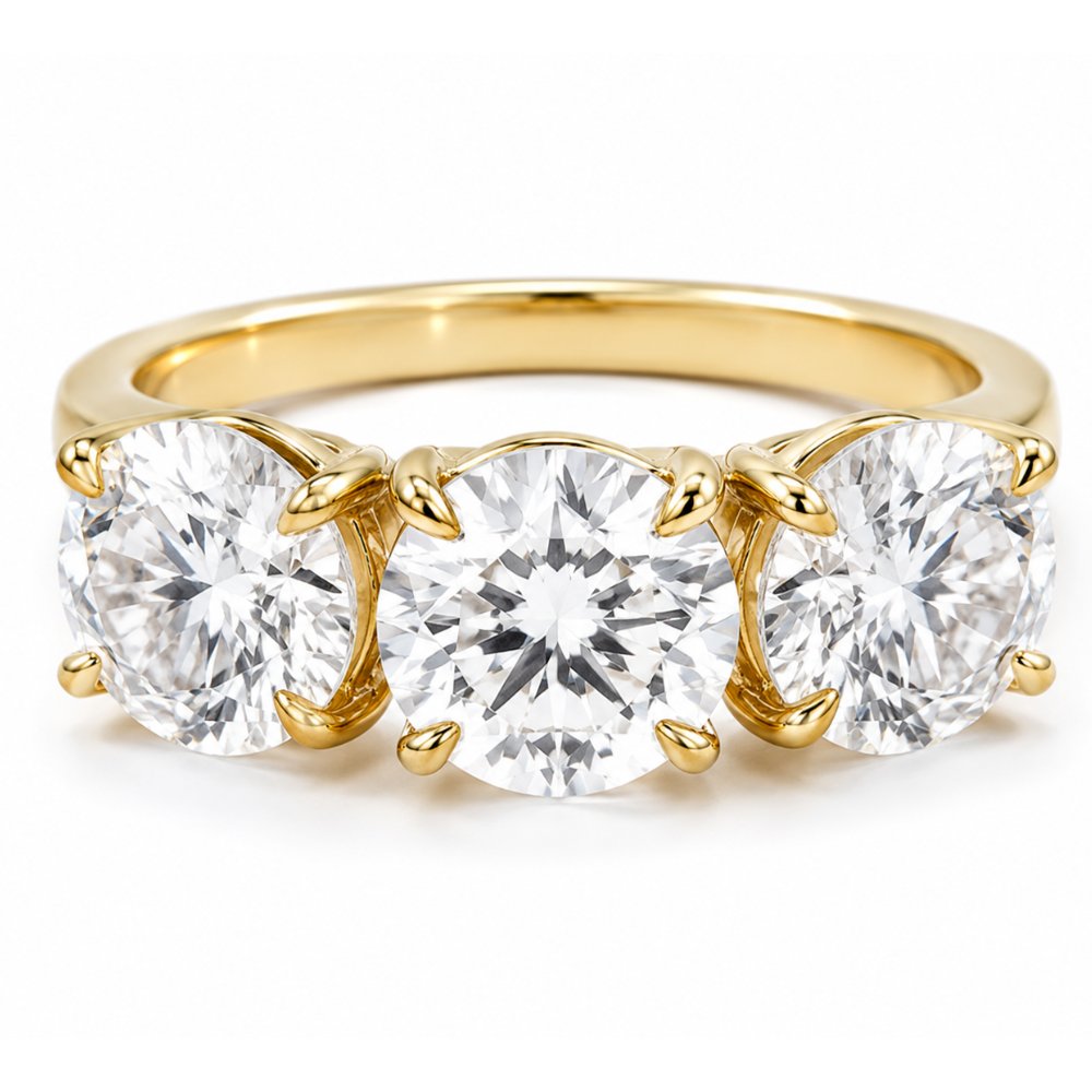 Trina 6CTW Round Trilogy Ring