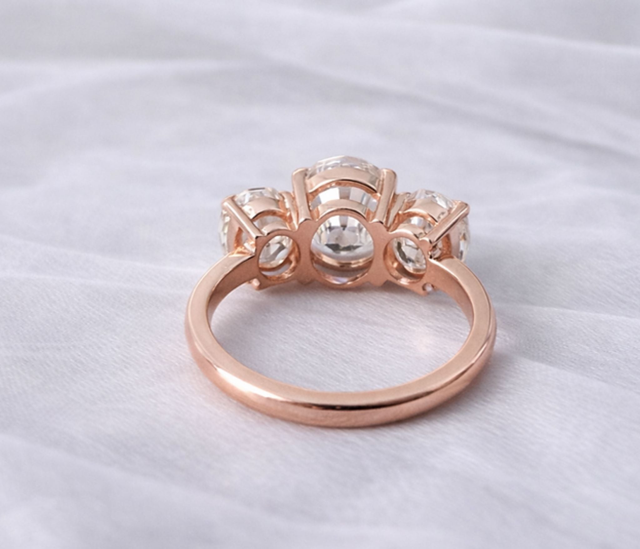 Signature Georgina 6CTW Oval Trilogy Ring image 5