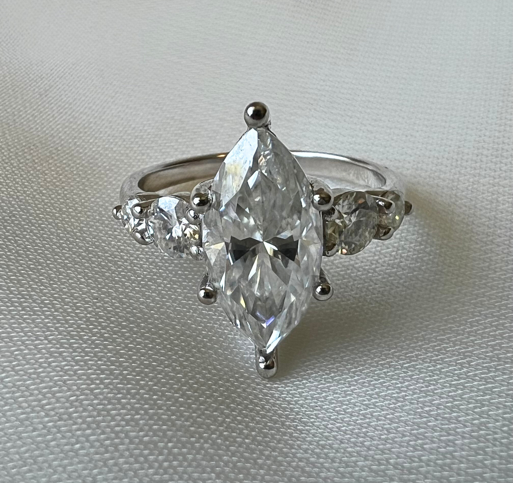 Signature Megan 3ct Marquise Cut Ring image 3