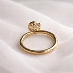 Lottie 2.5ct Oval Bezel Ring - M & F Series image 3