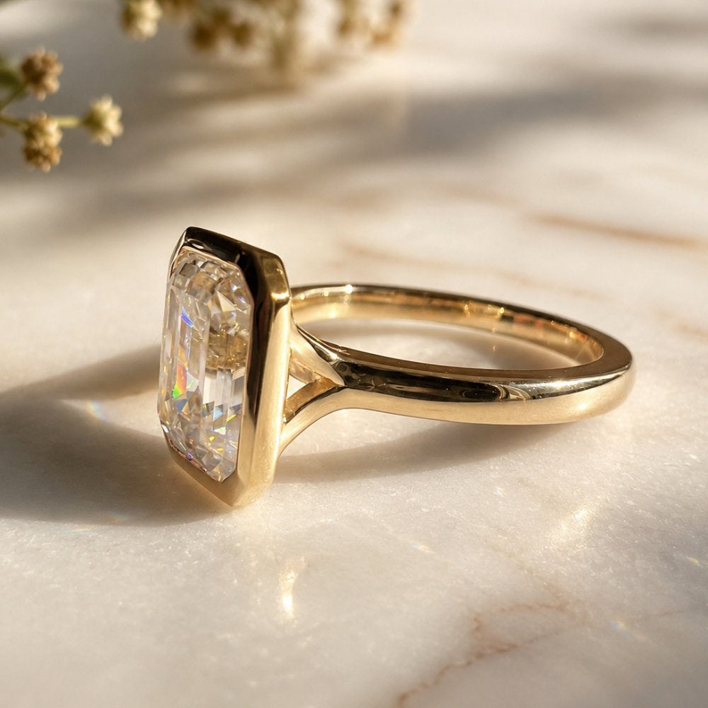 Bella 3ct Emerald Ring