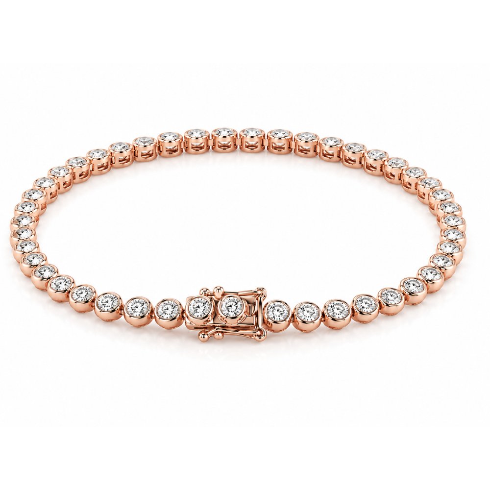 Bree 2.8mm Bezel Tennis Bracelet