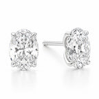Tara 1CTW Oval Lab Diamond Stud Earrings