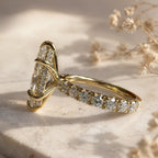 READY TO SHIP - Selena 3.10ct Marquise Lab Diamond Ring