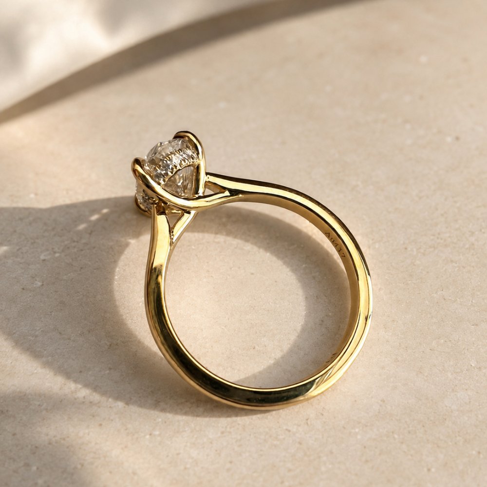 READY TO SHIP - Ivy Fleur 2.06ct Oval Lab Diamond Ring