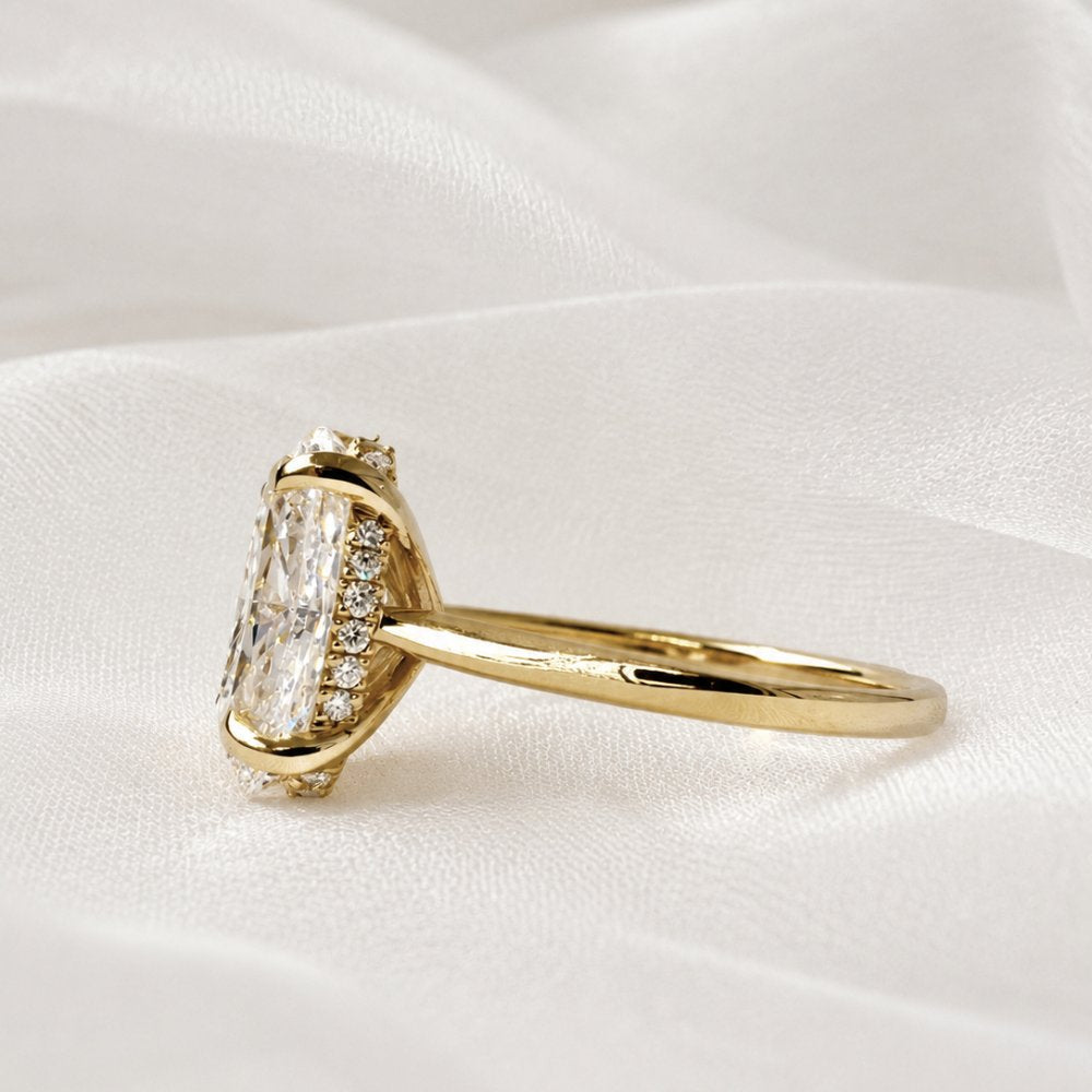 Ivy 4ct Oval Trellis Ring