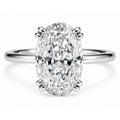 Signature Hannah 4ct Oval Cut Hidden Halo Ring image 0