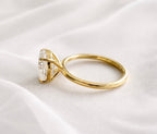 Signature Ophelia Fleur Oval Cut 2-2.5ct Solitaire Ring image 8