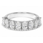 Signature Orianna Oval Half Eternity Band image 7