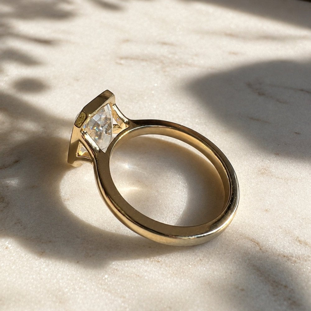 Bella 3ct Emerald Ring