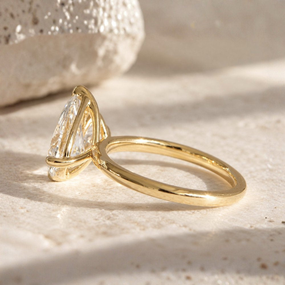 Susan 2.5CTW Pear Toi Et Moi Ring