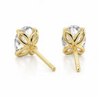 Tara 1CTW Oval Lab Diamond Stud Earrings