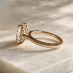 Riley 4ct Radiant Cathedral Ring