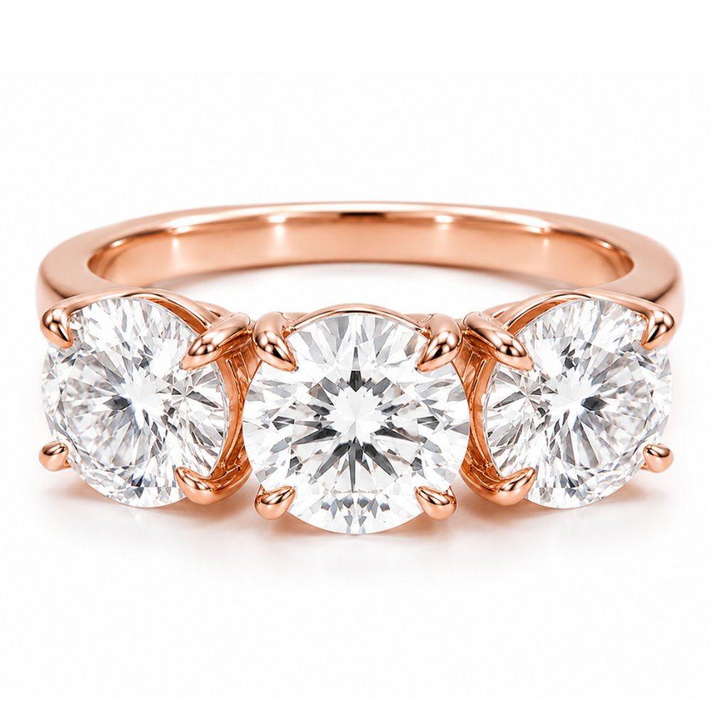 Trina 6CTW Round Trilogy Ring