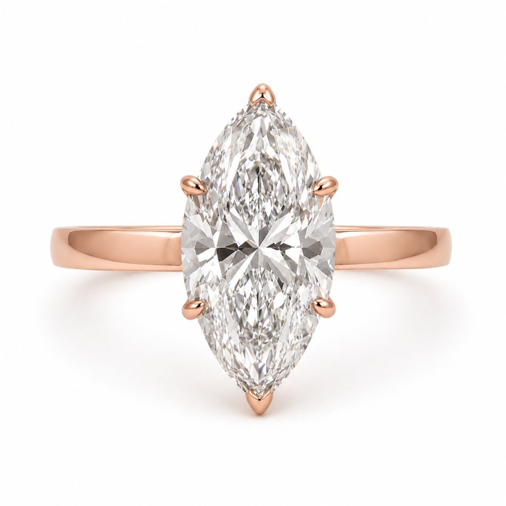 Missy 2.5ct Marquise Solitaire Ring