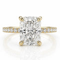 Signature Tina Radiant Cut 2-2.5ct Moissanite Ring image 0