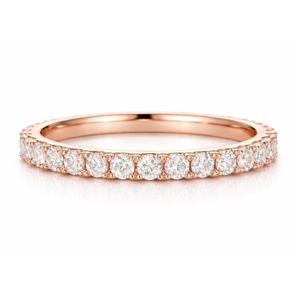 Signature V Prong 0.6ctw Pave Band image 4