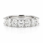 Signature Claudia 4mm Cushion Cut Moissanite Band image 0