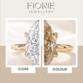 Coloured Moissanite Upgrade image 0