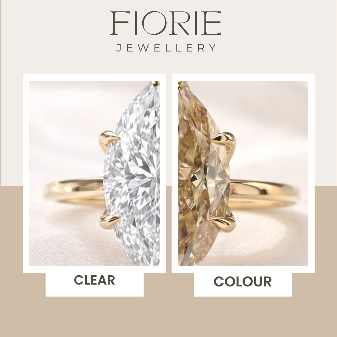 Coloured Moissanite Upgrade image 0