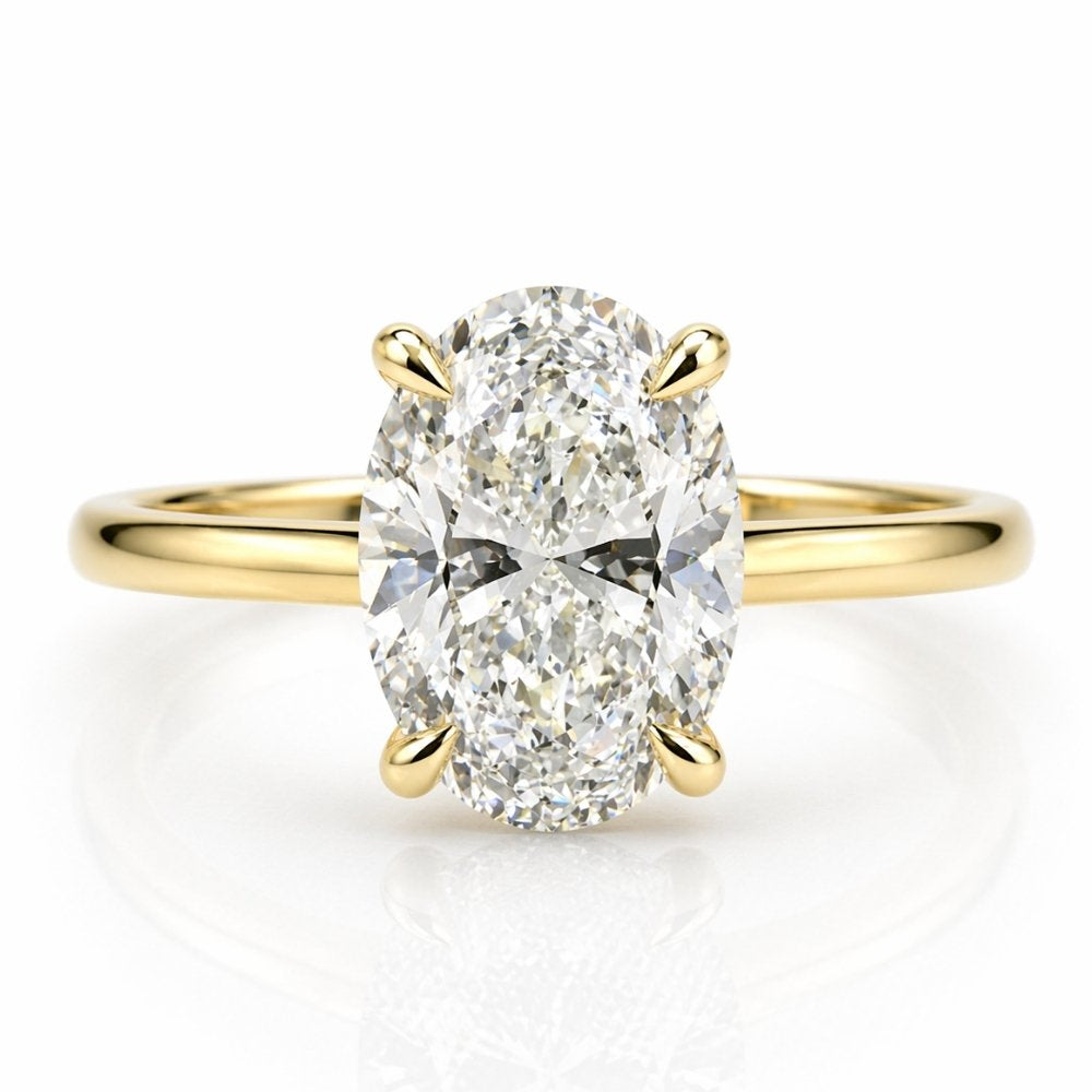 Signature Violet 1-1.5ct Oval Solitaire Ring image 0