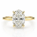 Signature Violet 1-1.5ct Oval Solitaire Ring image 0