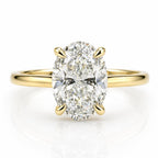 Signature Violet 1-1.5ct Oval Solitaire Ring image 0