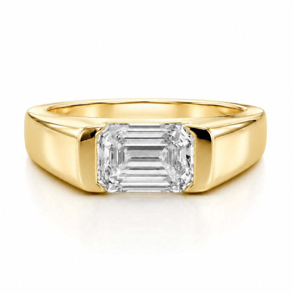 Koa 1ct Emerald Unisex Ring